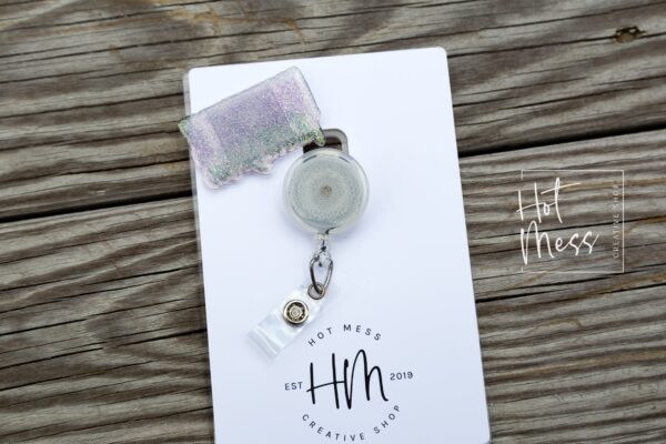 I'd Rather Be Golfing Badge Reel, Sports coach badge reel, sports badge reel