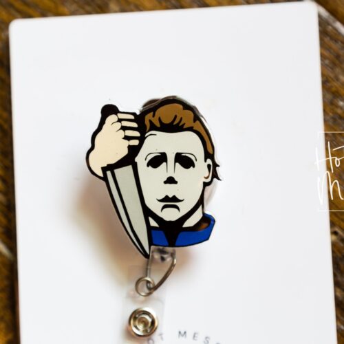 Horror Badge Reel, Halloween Badge Reel,  Halloween Badge ID