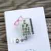 il_fullxfull.3383017385_1lpf Eye Doctor Badge Reel, Ophthalmology, Optometrist, Doctor Office, Nurse Medical ID Holder, Retractable Badge Reel, Interchangeable Badge
