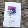 Trauma Badge Reel, Trauma Queen, Nurse Badge Reel, Funny badge reel, Retractable ID Holder, Interchangeable, Glitter Badge Reel