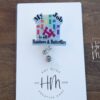 Phlebotomy Badge Reel, My Job is Rainbows and Butterflies, Nurse Badge Reel,  Retractable Badge Reel, Interchangeable Badge Reel