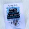 I Invite You To Test That Assumption At Your Earliest Convince Funny Badge Reel, RN ID Holder, Nurse Gift, Office Stocking Stuffer
