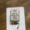 il_fullxfull.3645905126_2ajm Ask Me About Our AMA Forms Funny Badge Clipboard Reel, Nurse Badge Reel, ID Holder, ICU Nurse, Retractable Badge