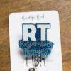 il_fullxfull.3700606770_6fm2 Respiratory Therapist Badge Reel, RT ID Holder, ICU Nurse, Retractable Badge