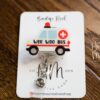 Wee Woo Ambulance Badge Reel, Funny Badge Reel, Retractable Badge Reel, Interchangeable Badge Reel, Stocking Stuffer