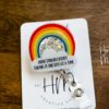 Addiction Recovery Badge Reel, RN ID Holder, Retractable Acrylic Badge Reel, Nurse Gift, Positive Badge Reel