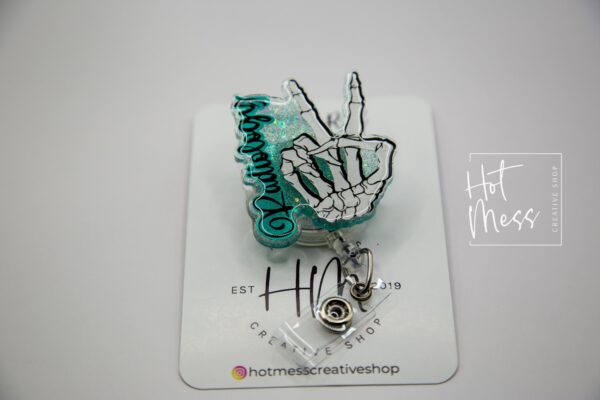 il_fullxfull.3728483730_7rf8 Radiology Funny Bones Badge Reel, Rad Life ID Holder, Retractable ID Holder