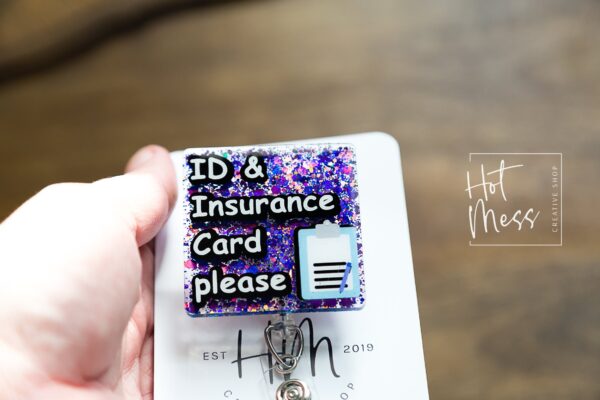 Hospital Admin Badge Reel, Registrar Badge Reel, Funny Badge Reel, Retractable Badge Reel, Interchangeable, administrator Stocking Stuffer