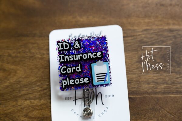 Hospital Admin Badge Reel, Registrar Badge Reel, Funny Badge Reel, Retractable Badge Reel, Interchangeable, administrator Stocking Stuffer