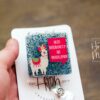 No Problem Llama Badge Reel, Insurance badge reel, Insurance Badge Holder, funny badge reel