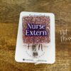 il_fullxfull.3800532578_lxxd Nurse Extern Badge Reel, Extern Nurse pin, Nurse in training Badge ID