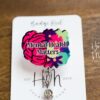 Mental Health Matters Badge Reel, RN ID Holder, Retractable Acrylic Badge Reel, Nurse Gift, Night Shift