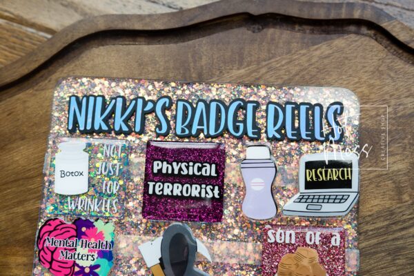 Badge Reel Faceplate Display, Badge Reel Storage Board, Badge Reel Storage