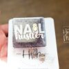 Nail Hustler Funny Glitter Badge Reel, Nail Tech ID Holder, Nail Badge Reel, Interchangeable Badge Reel, Nail Tech Badge Reel