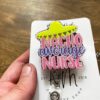 Nacho Average Nurse Badge Reel, Retractable Badge Reel, Interchangeable Badge Reel, Funny Nurse ID Holder, Nurse Gift