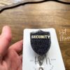 Security Badge Reel, RN ID Holder, Retractable Acrylic Badge Reel, Security Lapel Badge Reel