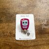 Glucose Meter Badge Reel, Cute Badge Reel, Diabetes Pin, Retractable Badge Reel, Interchangeable Badge Reel