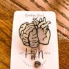il_fullxfull.3880953545_hlv1 Heart Brain Badge Reel, Internal Medicine Badge Reel, Nurse Badge Reel, Retractable ID Holder, Interchangeable, Glitter Badge Reel