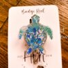 Sea Turtle Badge Reel, Summer ID holder, Retractable Badge Reel, Teacher ID Holder, Nurse Badge Reel