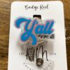 il_fullxfull.3901659277_q8rf Y'all means all Funny Badge Reel, Gay Pride Badge Reel, LGBT Pride Retractable Badge Reel, ID Holder