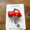il_fullxfull.3915181519_f862 Fire Truck Badge Reel, Cute Badge reel Badge Reel, Retractable Badge Reel, Interchangeable Badge Reel