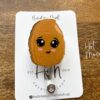 Chicken Nugget Badge Reel, Funny Badge Reel, Cute Badge Reel, Retractable ID Holder, Interchangeable Lanyard, Food Badge Reels