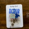 Scrub Tech Glitter Badge Reel, badge ID, Retractable ID, Lanyard Badge Holder, Nurse Gift, surgical tech, glitter badge reel