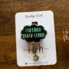 Certified Black Cloud Funny Nurse Badge Reel, Night Shift badge reel, Dark Cloud ID Holder, Stocking Stuffer