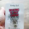 il_fullxfull.3964265278_fxgf Healing is Not Badge Reel, RN ID Holder, Retractable Acrylic Badge Reel, Paramedic gift, Office Worker
