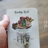 Sleeping Unicorn Badge Reel, Teacher Lanyard, Cute ID Holder, Sleep Study ID Holder