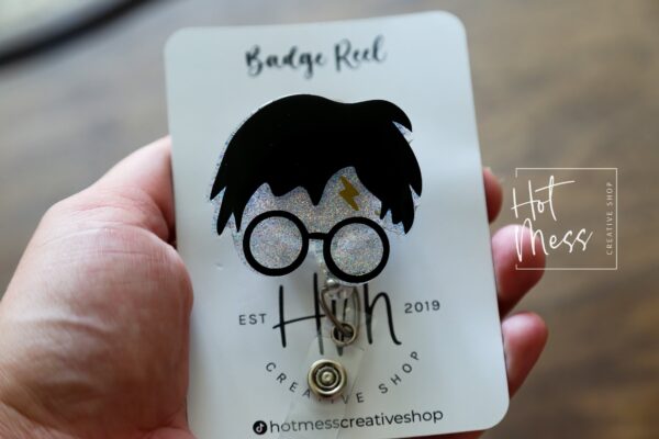 Boy Wizard Badge Reel, Pediatric Nurse Badge Reel, Pediatrician Badge, Teacher ID Holder
