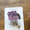 Ortho Nurse Badge Reel, Cute badge reel, glitter badge reel, Nurse ID Holder, orthopedic badge reel, RN Badge Reel
