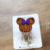 Mouse Pumpkin Badge Reel, Fall Badge Reel, Thanksgiving Badge Reel, Halloween Badge Reel, Autumn Badge Reel