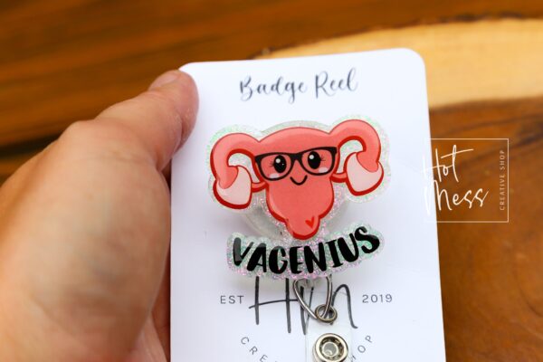 il_fullxfull.4096076504_mz55 Vagenius Badge Reel, Retractable Badge Reel, Interchangeable Badge Reel