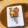 Halloween Badge Reel, Love Halloween badge reel, Halloween ID Holder, Interchangeable badge reel