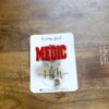 Medic Funny Red Badge Reel, Big Red Letters, Retractable Badge Reel, Interchangeable Badge Reel, medic badge reel, badge holder