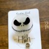 il_fullxfull.4145755442_in69 Jack Face Funny Halloween Badge Reel, Retractable Badge Reel, Interchangeable Badge Reel, Nightmare Badge Reel