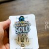 Everything I Touch Turns To Sold Badge Reel, Realtor Pin, Interchangeable, Glitter Badge Reel