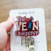 il_fullxfull.4252095631_4498 Vein Whisperer Glitter Badge Reel, Nurse ID Holder, Funny Badge Reel, PBT ID Holder
