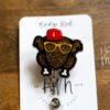 Friendsgiving Badge Reel, Thanksgiving Badge Reel, Turkey ID Holder, Interchangeable badge reel