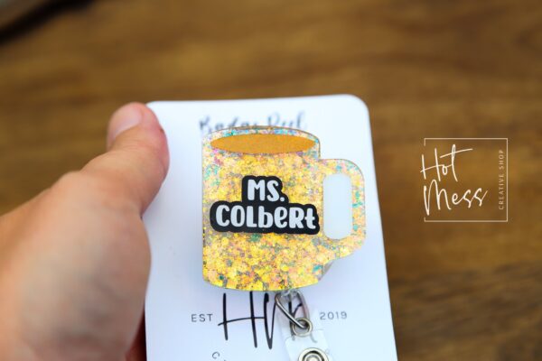 il_fullxfull.4261183972_eciv Personalized Teacher Badge Reel, ID Holder, Interchangeable Badge Reel, Coffee Mug, Teacher Gift