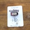 Low Battery Funny Badge Reel, RN ID Holder, Retractable Acrylic Badge Reel, Nurse Gift, Night Shift, Office Badge Reel