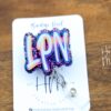 LPN badge reel, badge ID, Retractable ID, Lanyard Badge Holder, Nurse Gift, Nurse accessories