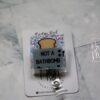 Funny Badge Reel, Toasters are not bath bombs, Dark Humor Badge Reel, ID Holder, Retractable Acrylic Badge Reel, Night Shift
