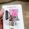I Pass Gas for a Living Badge Reel, Anesthesia Badge Reel, Nurse ID Holder, PACU ID Holder, crna badge reel, pacu pin