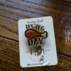 il_fullxfull.4316335588_ght8 It's Leg Day Badge Reel, Thanksgiving Badge Reel, Turkey ID Holder, Interchangeable badge reel