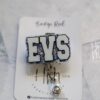 EVS Badge Reel, Environmental Services ID Holder, Custodian ID Holder, Retractable Acrylic Badge Reel