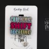 Get Your Shift Together Badge Reel, Funny Badge reel, RN ID Holder, Retractable Acrylic Badge Reel, Nurse Gift, Night Shift