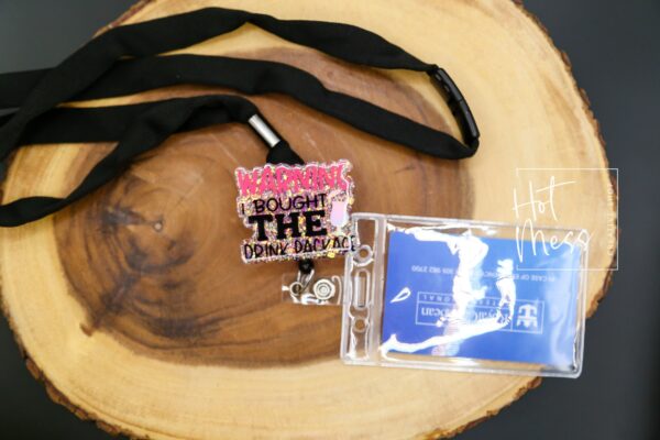 Warning I bought the Drink Package Cruse Lanyard, Personalized Cruise Lanyard,  Lanyard for keys