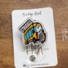 il_fullxfull.4572857930_99wg Silver Struggle Bus Funny Badge Reel, RN ID Holder, Nurse Gift, Night Shift, Paramedic gift, Office Worker